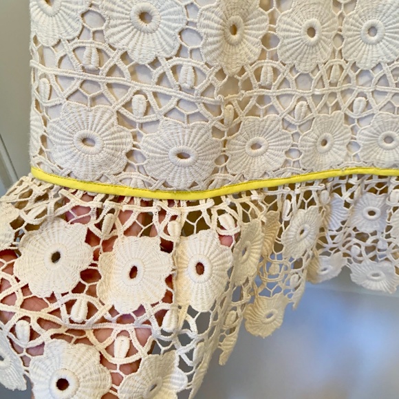 Juicy Couture Daisy Guipure Crochet Lace Dress - Picture 3 of 5